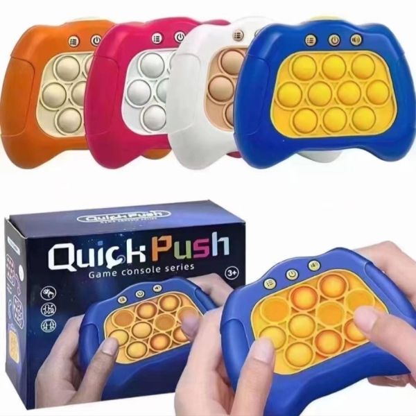 Quick Push, pop it game spel (Wit)